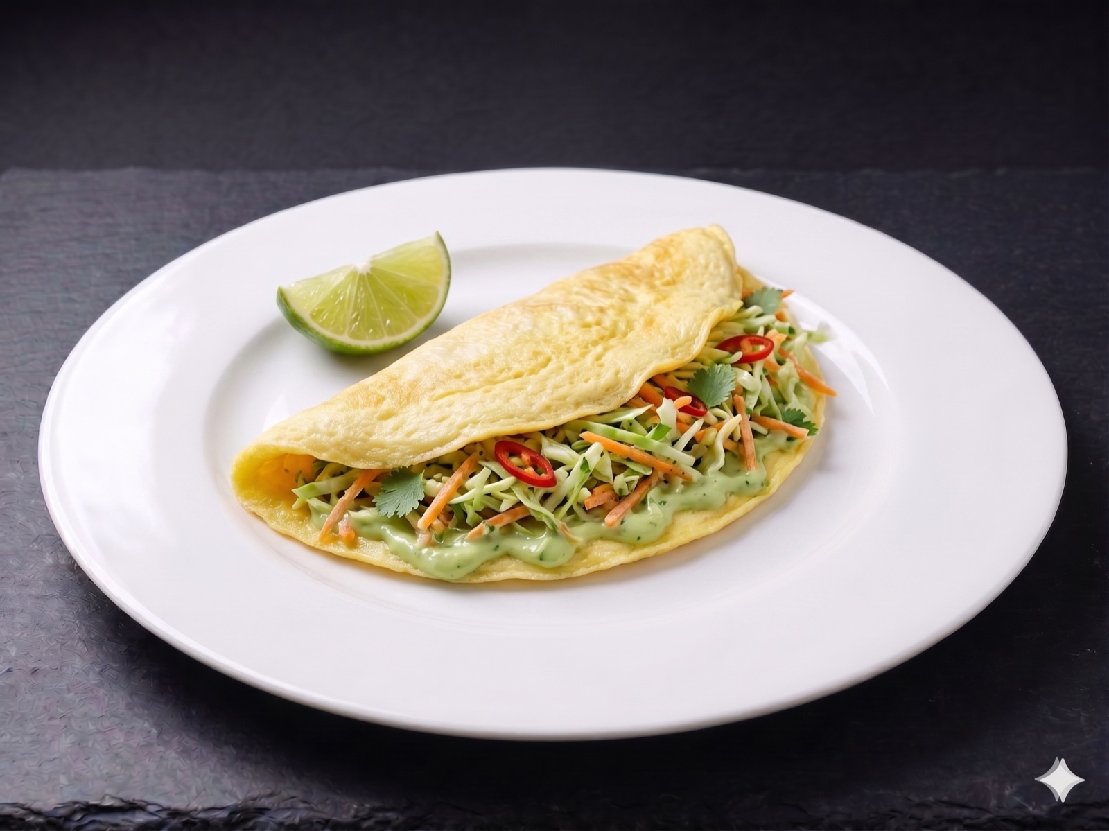 Mexican-Inspired Filled Omelette